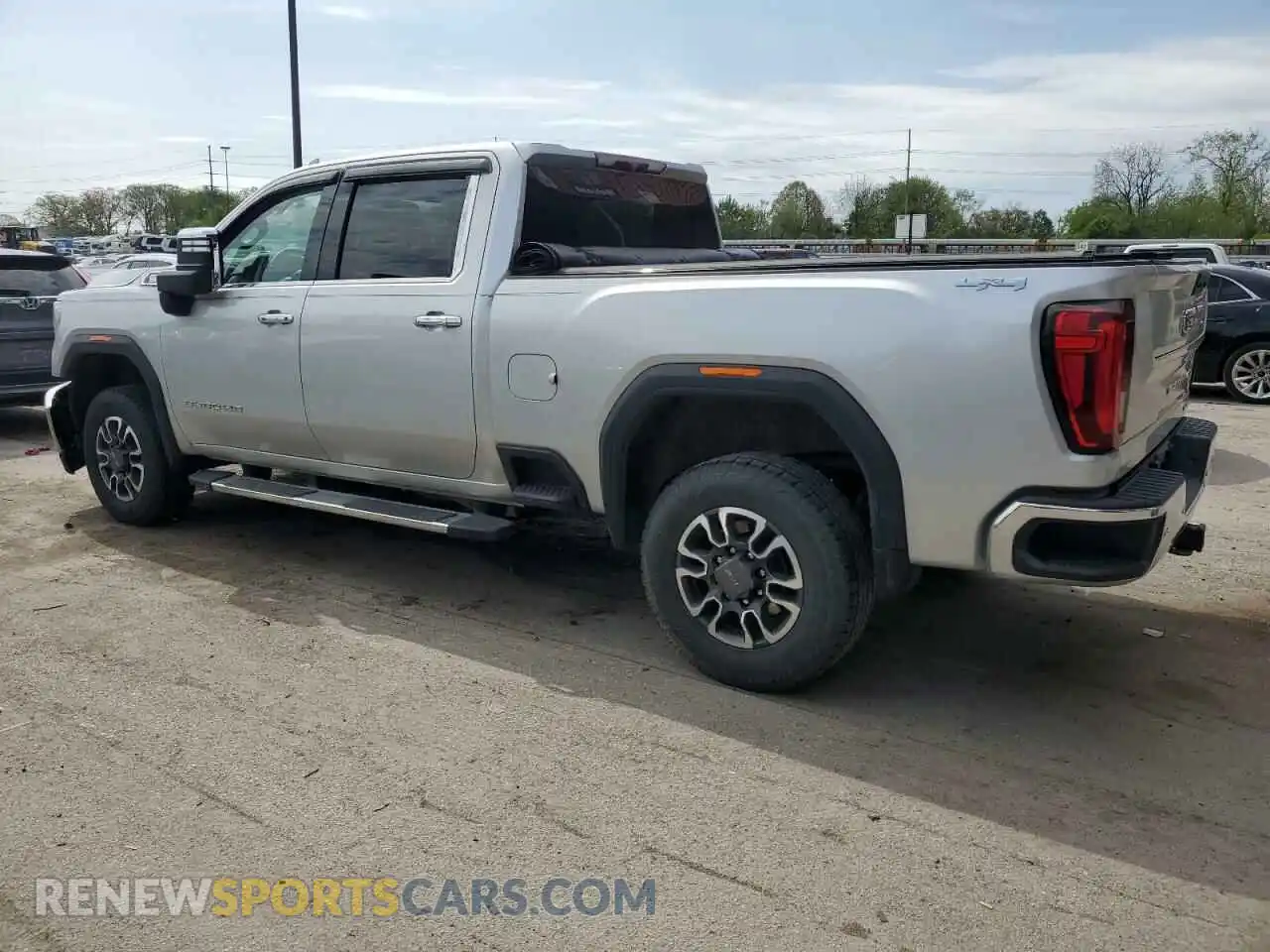 2 Photograph of a damaged car 1GT49NEY5MF237959 GMC SIERRA 2021