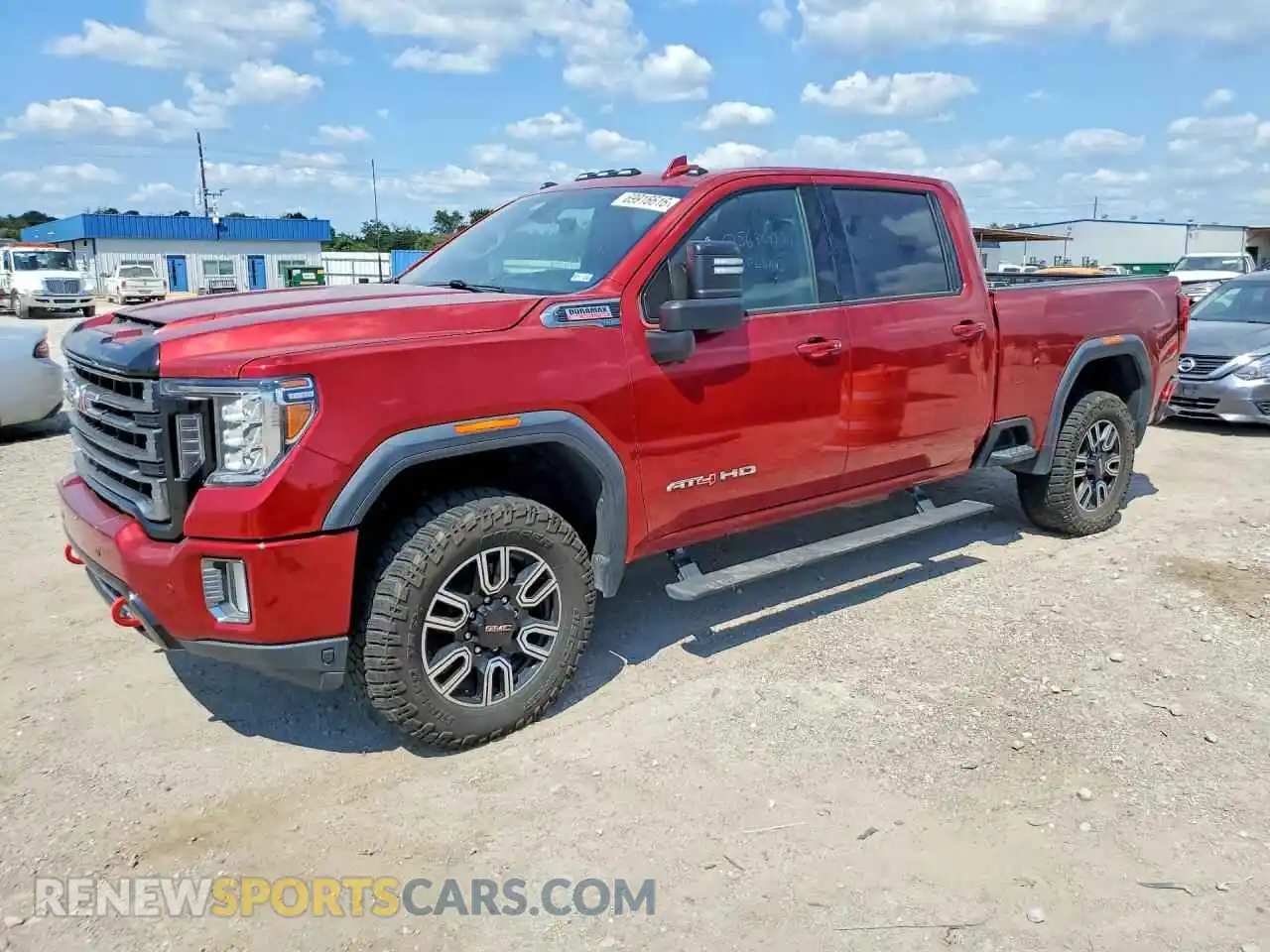 1 Photograph of a damaged car 1GT49PEY0MF160249 GMC SIERRA 2021