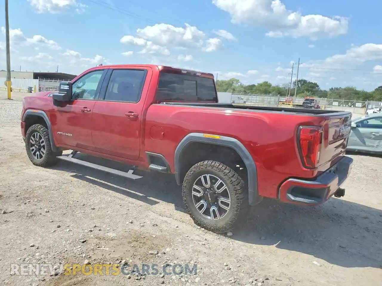 2 Photograph of a damaged car 1GT49PEY0MF160249 GMC SIERRA 2021