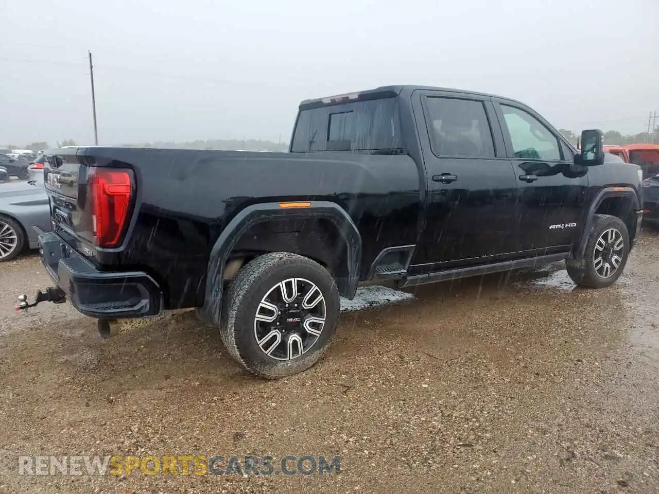 3 Photograph of a damaged car 1GT49PEY1MF240742 GMC SIERRA 2021