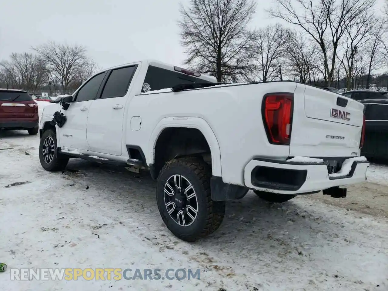 2 Photograph of a damaged car 1GT49PEY4MF112141 GMC SIERRA 2021