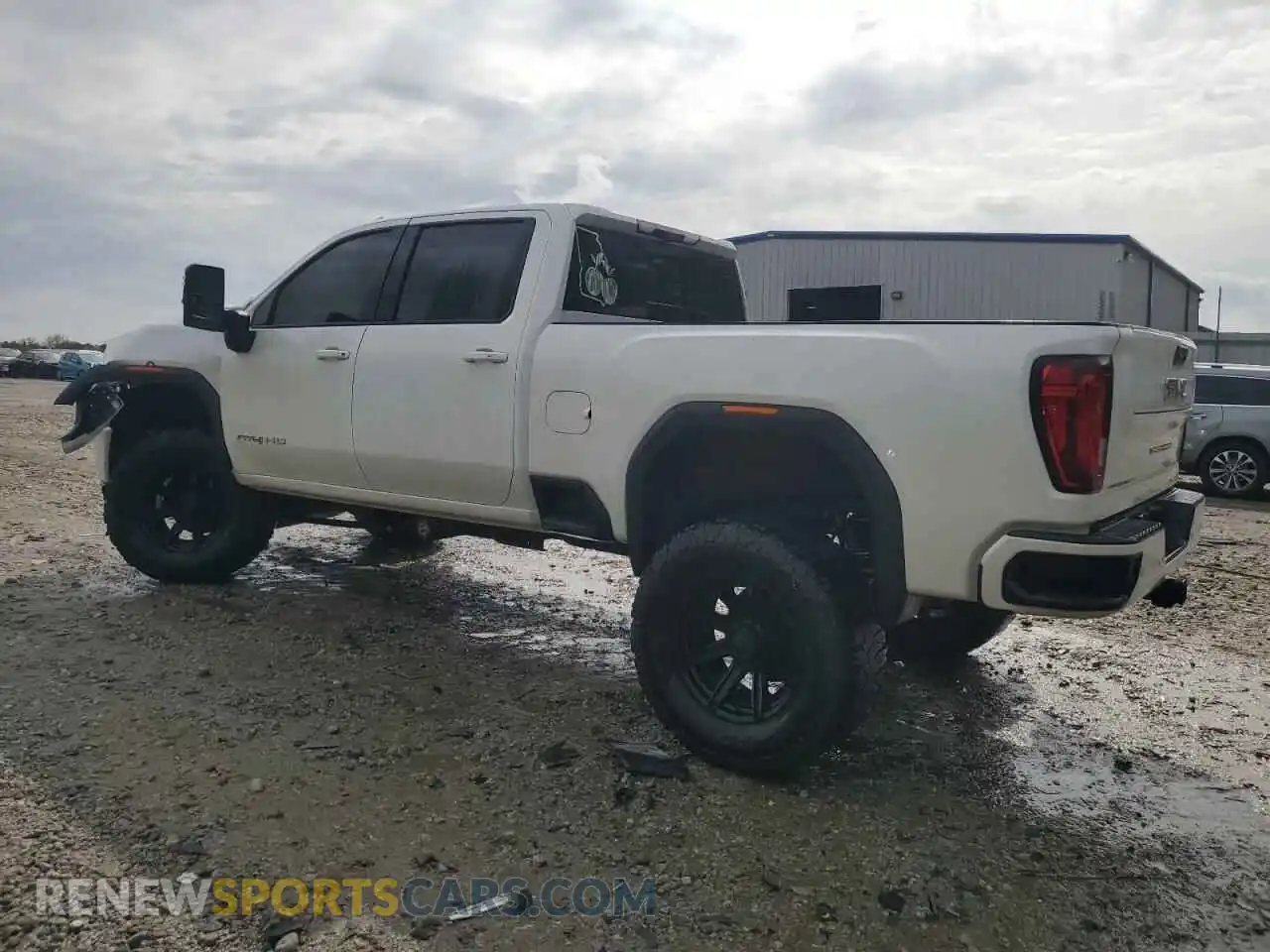 2 Photograph of a damaged car 1GT49PEY4MF151246 GMC SIERRA 2021