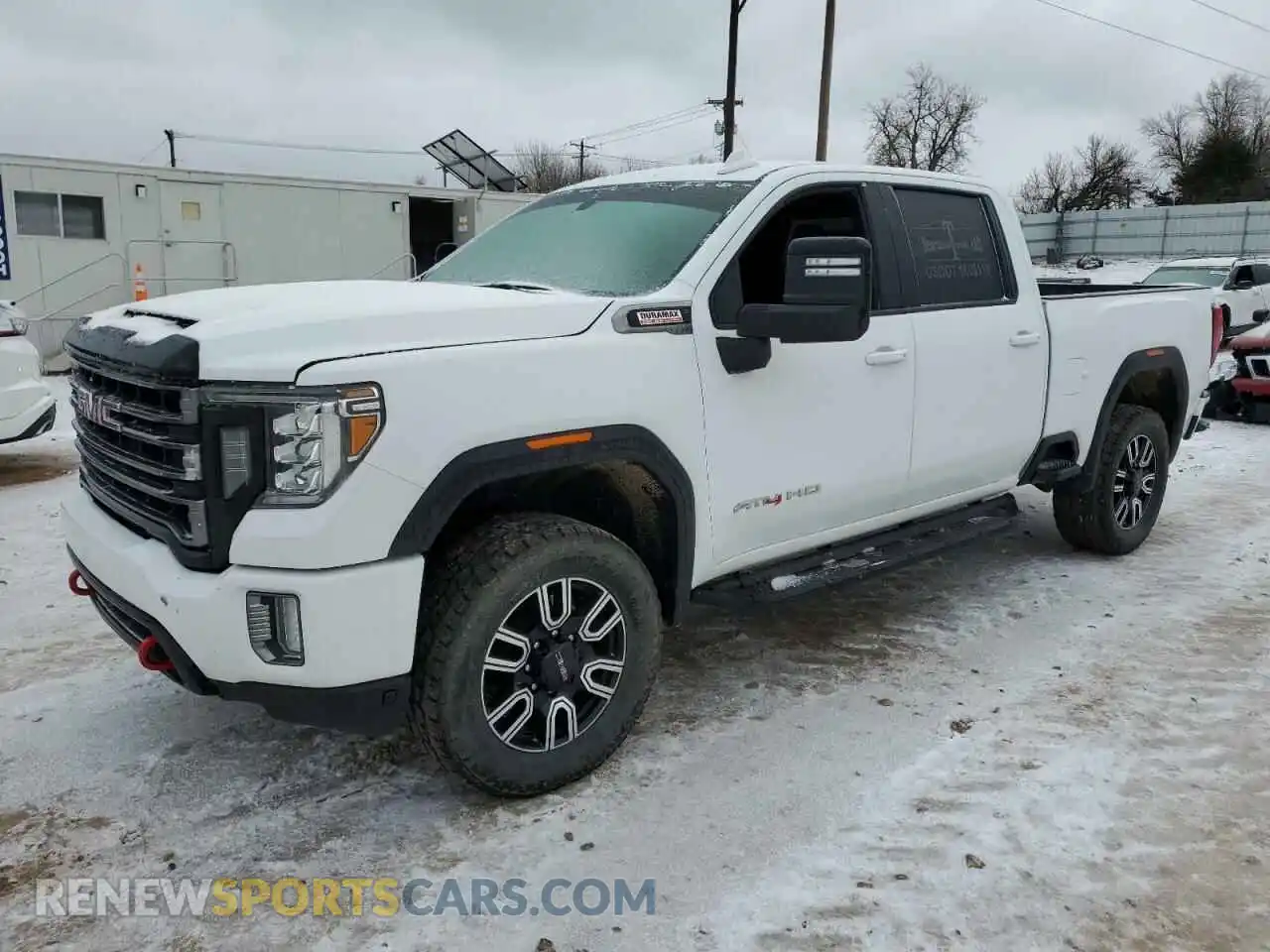 1 Photograph of a damaged car 1GT49PEY6MF307495 GMC SIERRA 2021