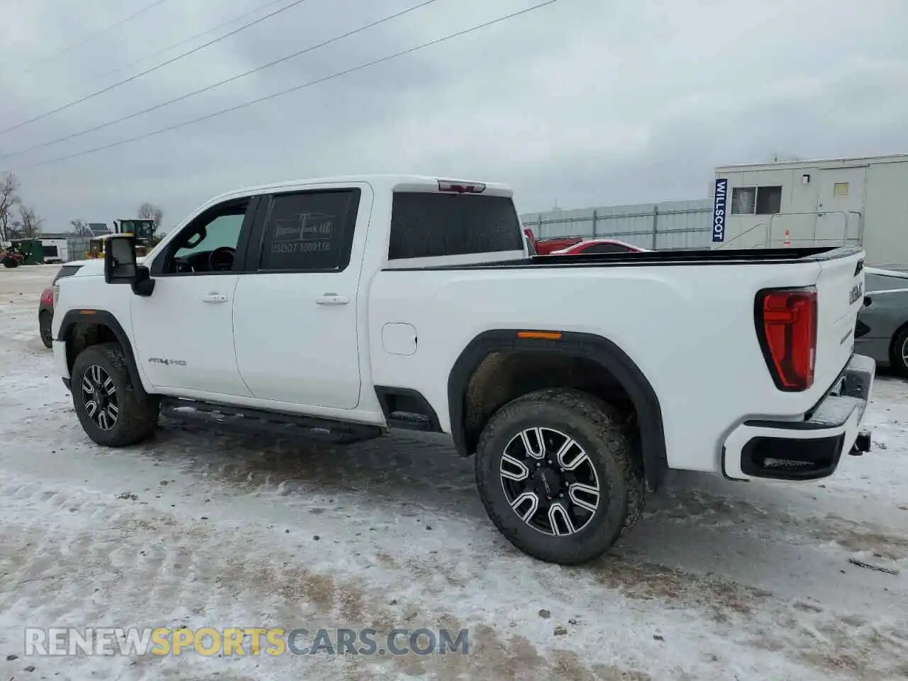2 Photograph of a damaged car 1GT49PEY6MF307495 GMC SIERRA 2021