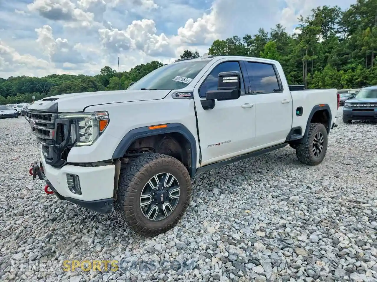 1 fotografías del automóvil dañado 1GT49PEY9MF239578 GMC SIERRA 2021