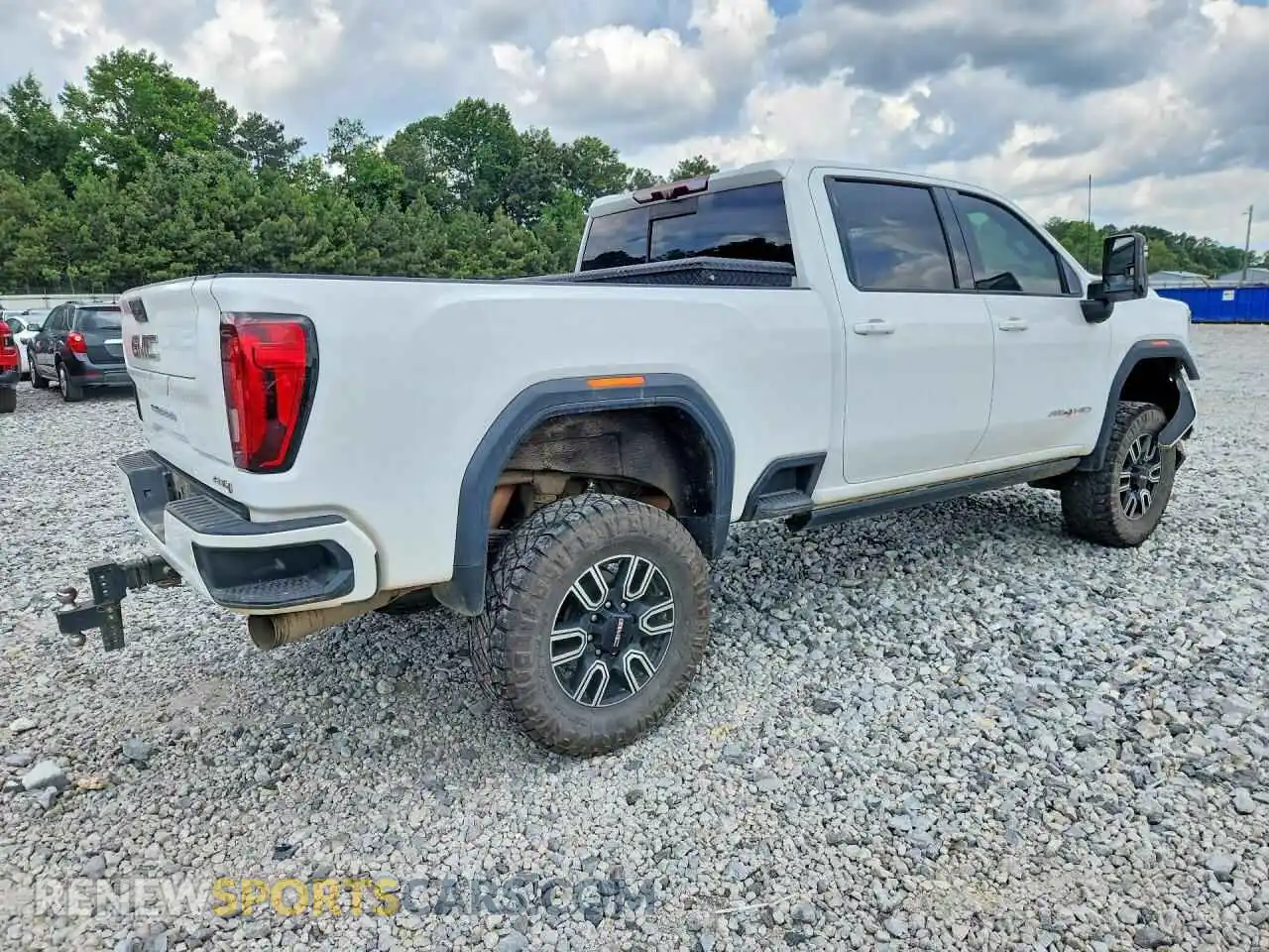 3 fotografías del automóvil dañado 1GT49PEY9MF239578 GMC SIERRA 2021