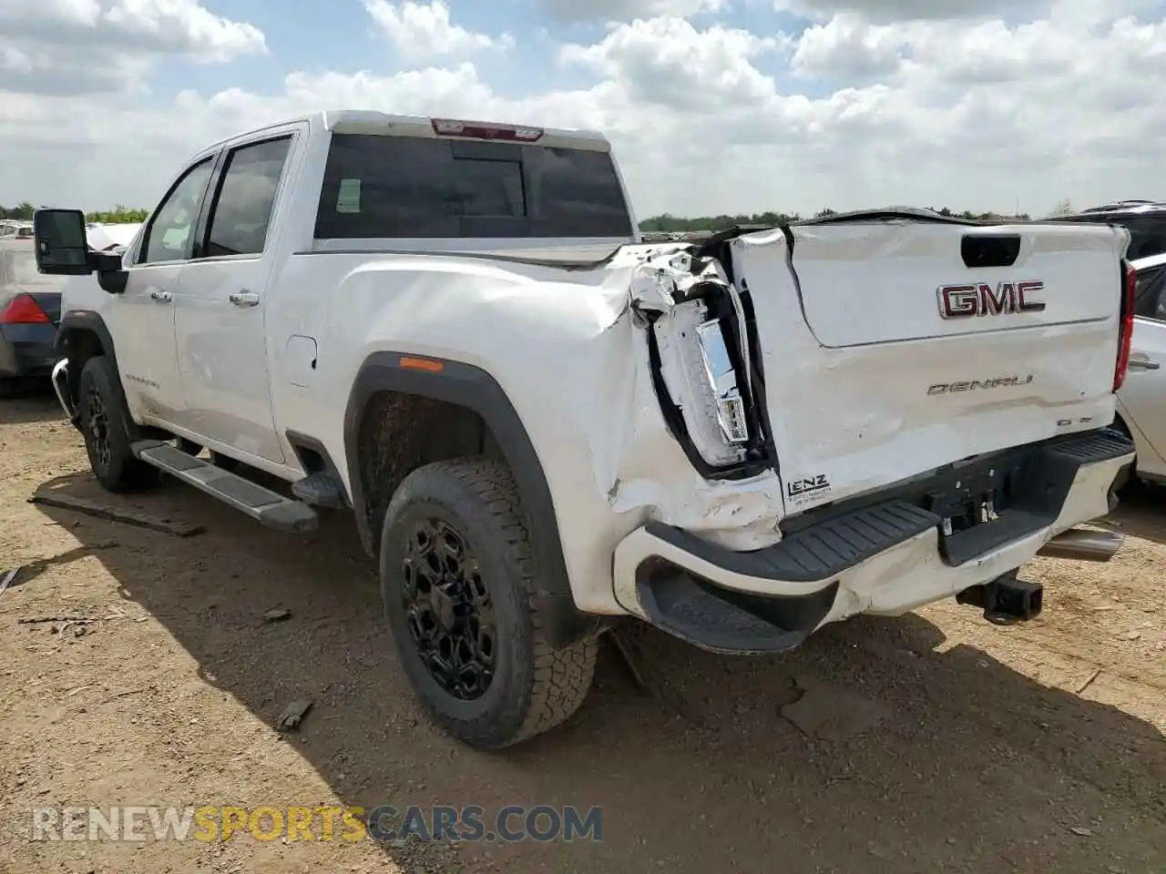 2 Photograph of a damaged car 1GT49RE77MF254681 GMC SIERRA 2021