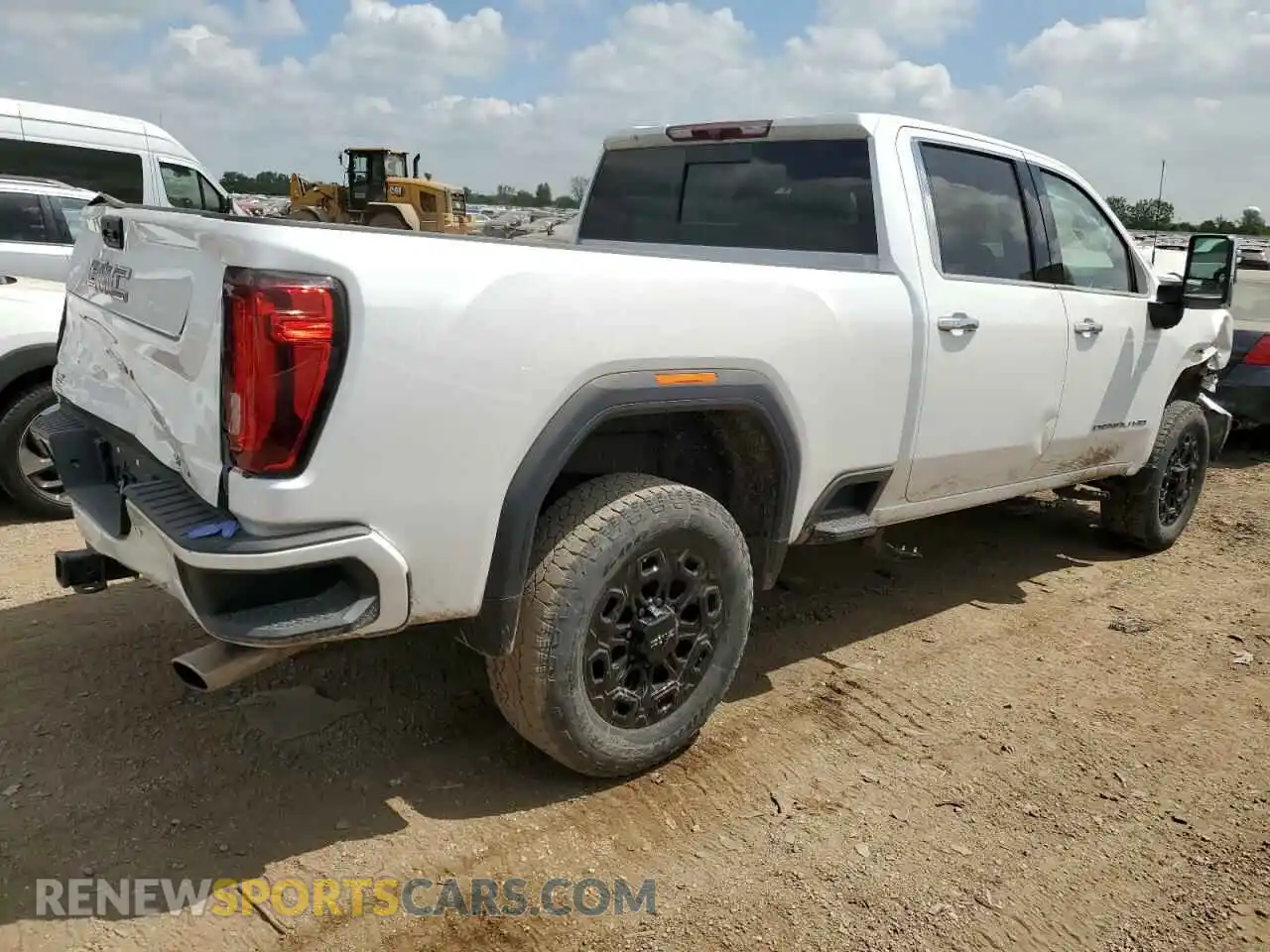 3 Photograph of a damaged car 1GT49RE77MF254681 GMC SIERRA 2021