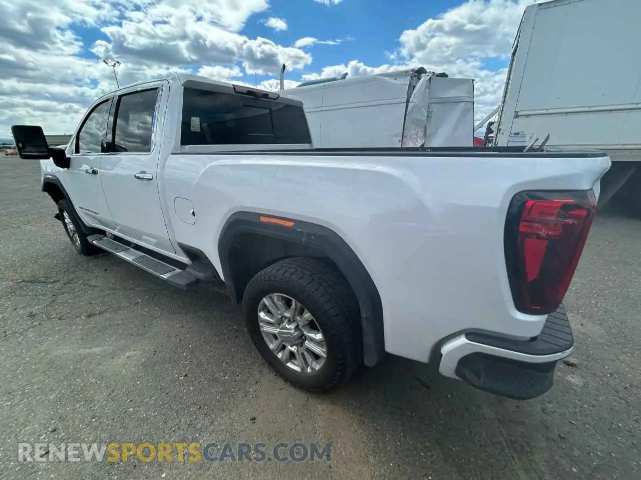 2 Photograph of a damaged car 1GT49REY0MF295873 GMC SIERRA 2021