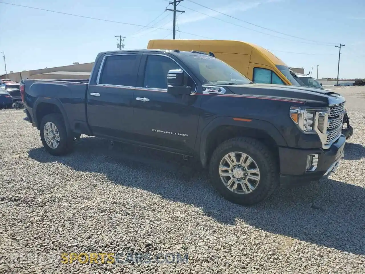 1 Photograph of a damaged car 1GT49REY2MF154433 GMC SIERRA 2021