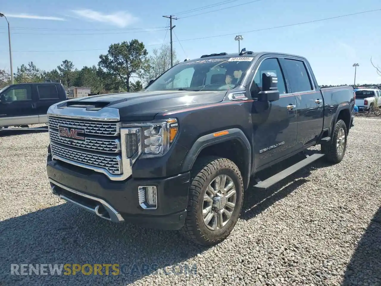 2 Photograph of a damaged car 1GT49REY2MF154433 GMC SIERRA 2021