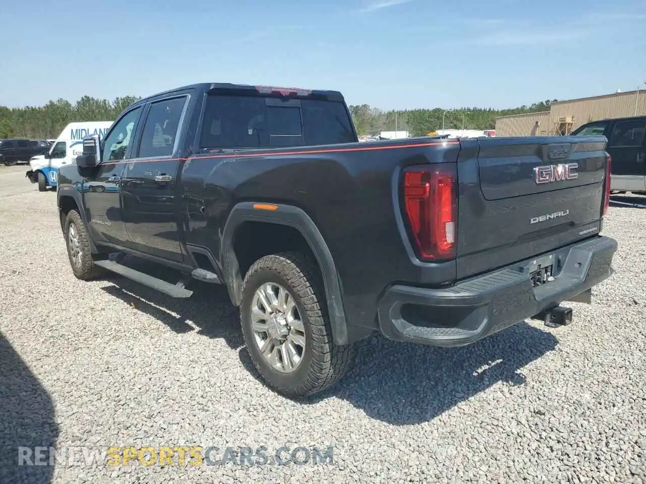 3 Photograph of a damaged car 1GT49REY2MF154433 GMC SIERRA 2021