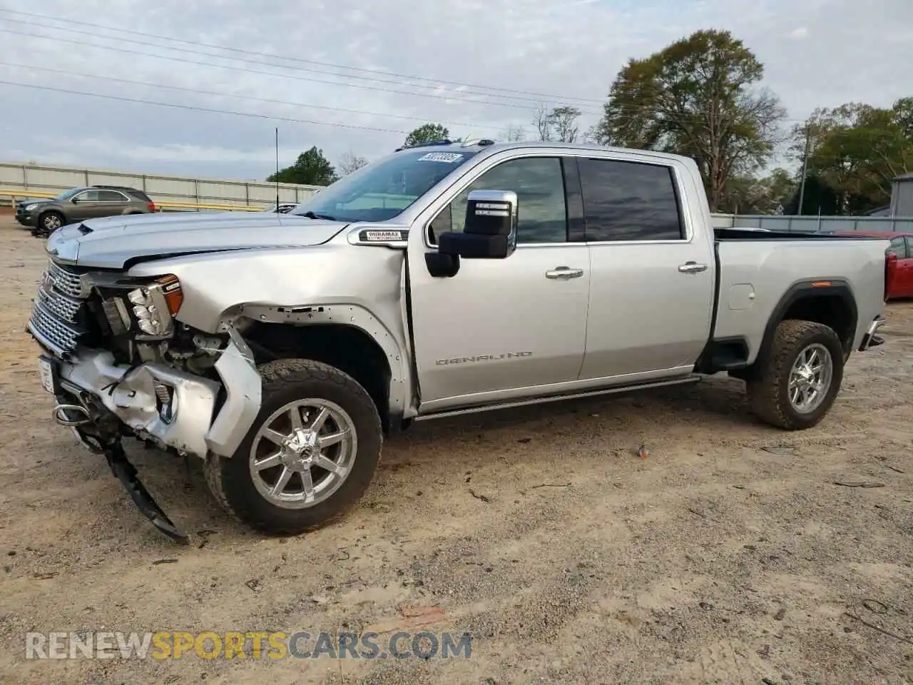 1 Photograph of a damaged car 1GT49REY4MF171024 GMC SIERRA 2021
