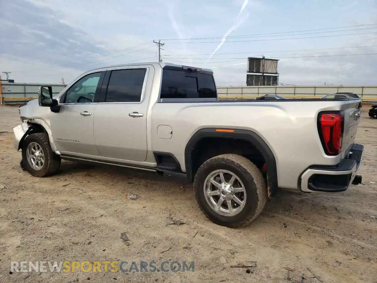 2 Photograph of a damaged car 1GT49REY4MF171024 GMC SIERRA 2021