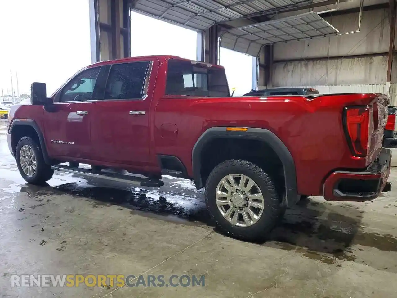 2 Photograph of a damaged car 1GT49REY4MF183853 GMC SIERRA 2021