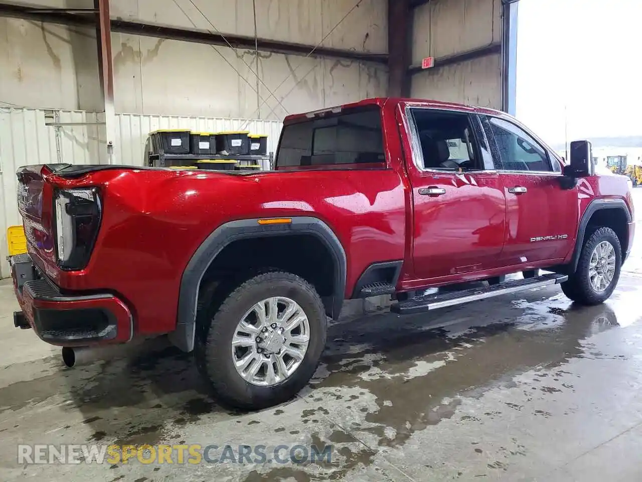 3 Photograph of a damaged car 1GT49REY4MF183853 GMC SIERRA 2021