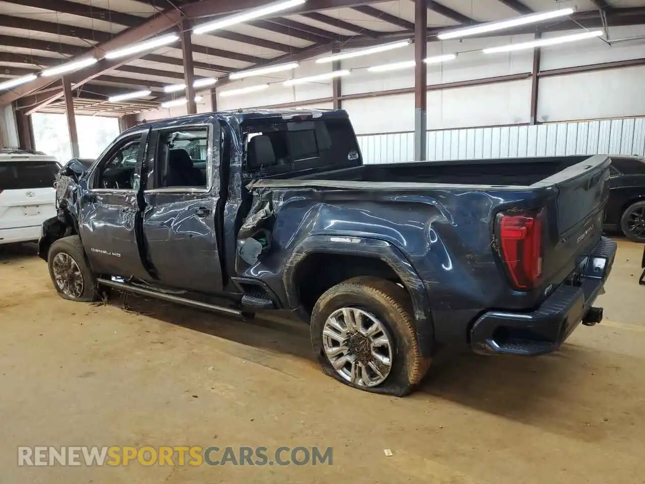 2 Photograph of a damaged car 1GT49REY4MF208430 GMC SIERRA 2021