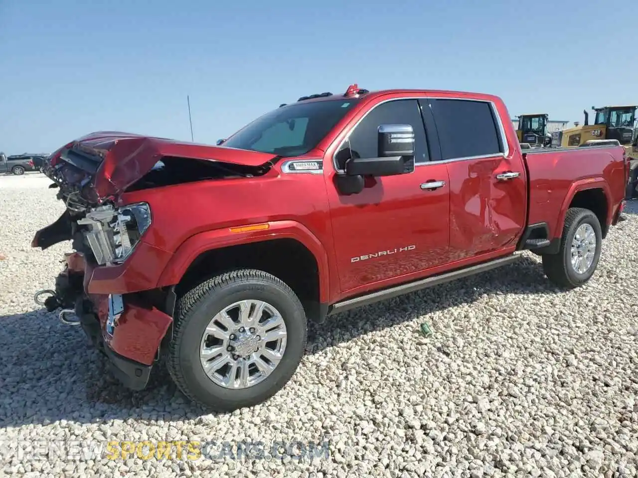 1 Photograph of a damaged car 1GT49REY5MF313266 GMC SIERRA 2021