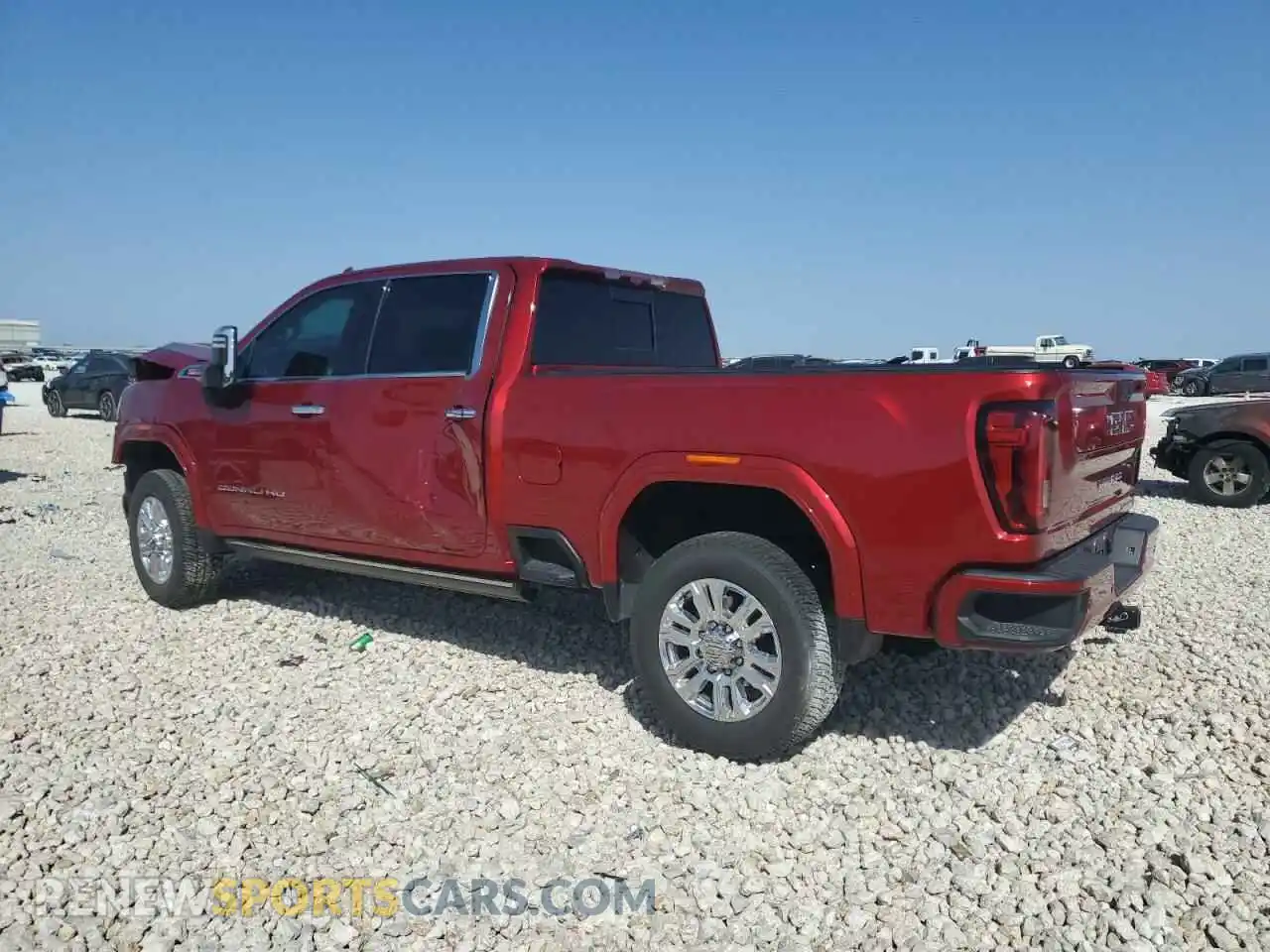 2 Photograph of a damaged car 1GT49REY5MF313266 GMC SIERRA 2021