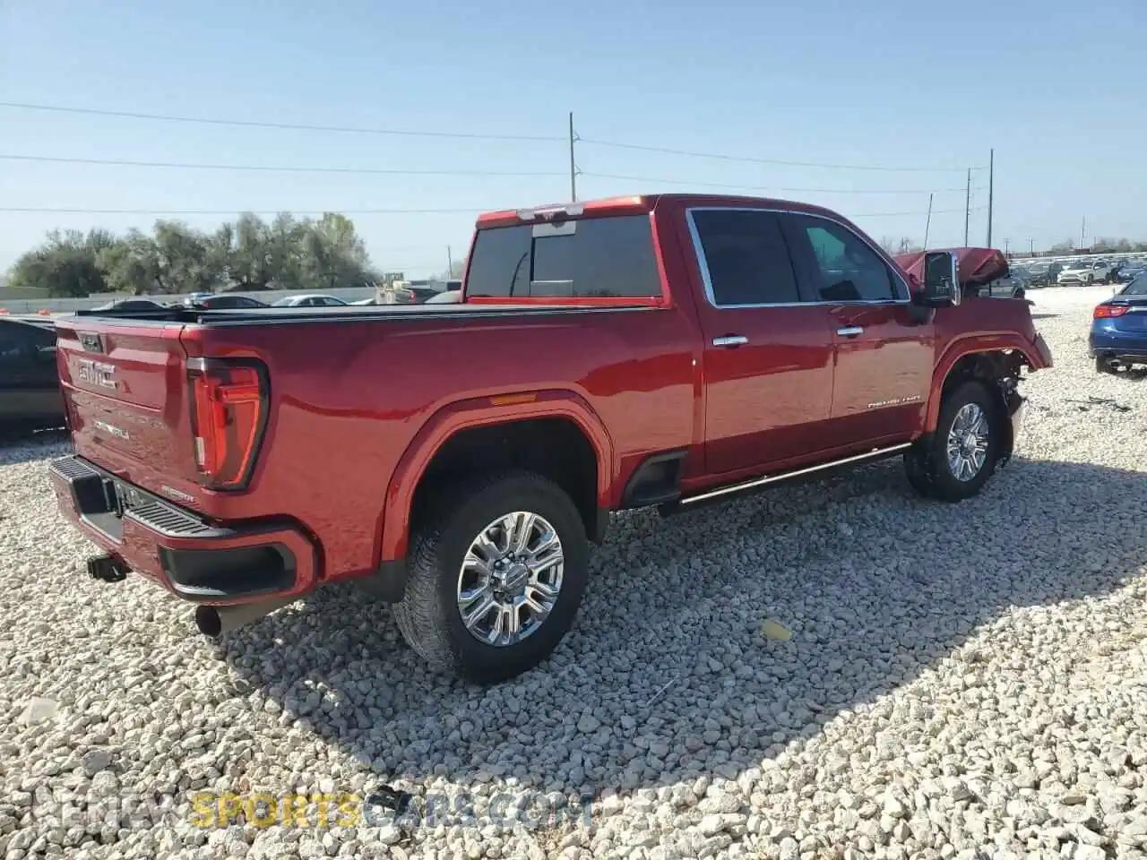 3 Photograph of a damaged car 1GT49REY5MF313266 GMC SIERRA 2021