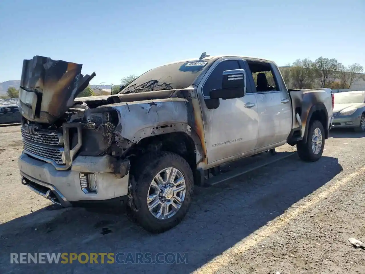1 fotografías del automóvil dañado 1GT49REY6MF112119 GMC SIERRA 2021