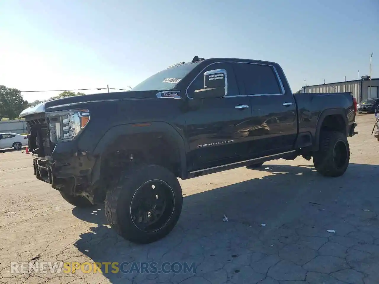 1 fotografías del automóvil dañado 1GT49REY6MF144875 GMC SIERRA 2021