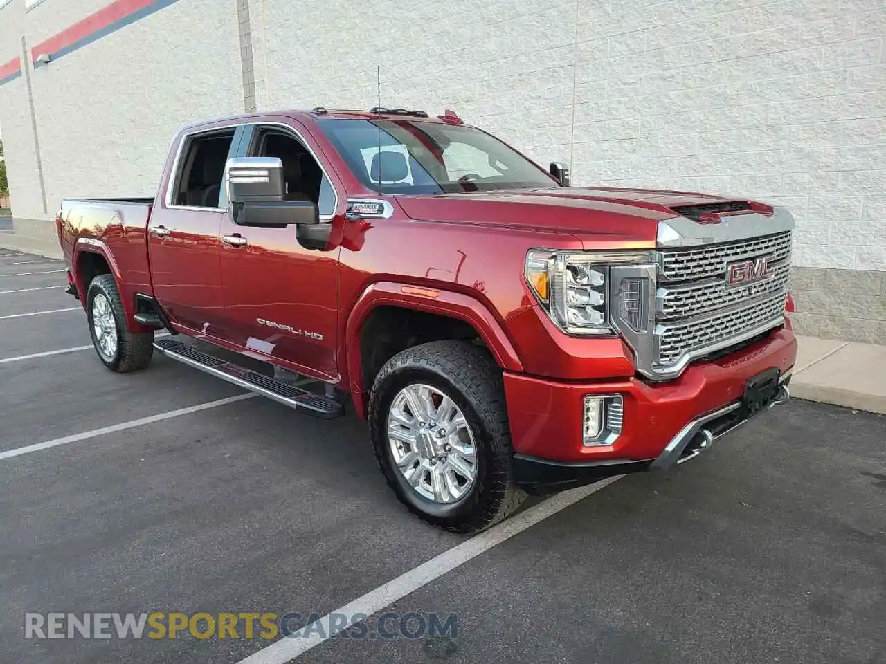 1 fotografías del automóvil dañado 1GT49REY7MF143766 GMC SIERRA 2021