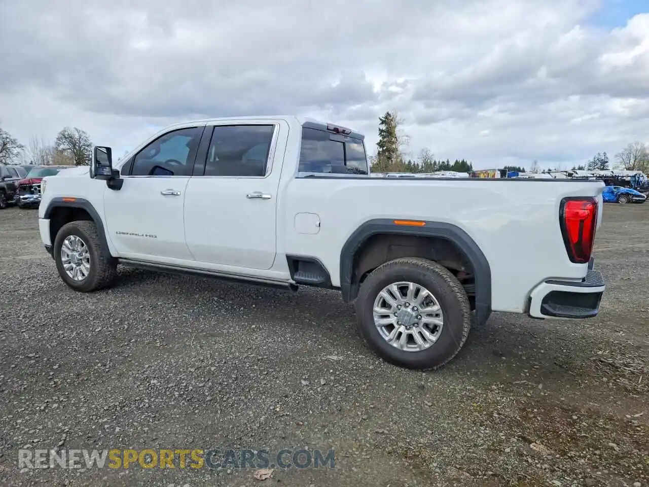 2 Photograph of a damaged car 1GT49WEY7MF183148 GMC SIERRA 2021