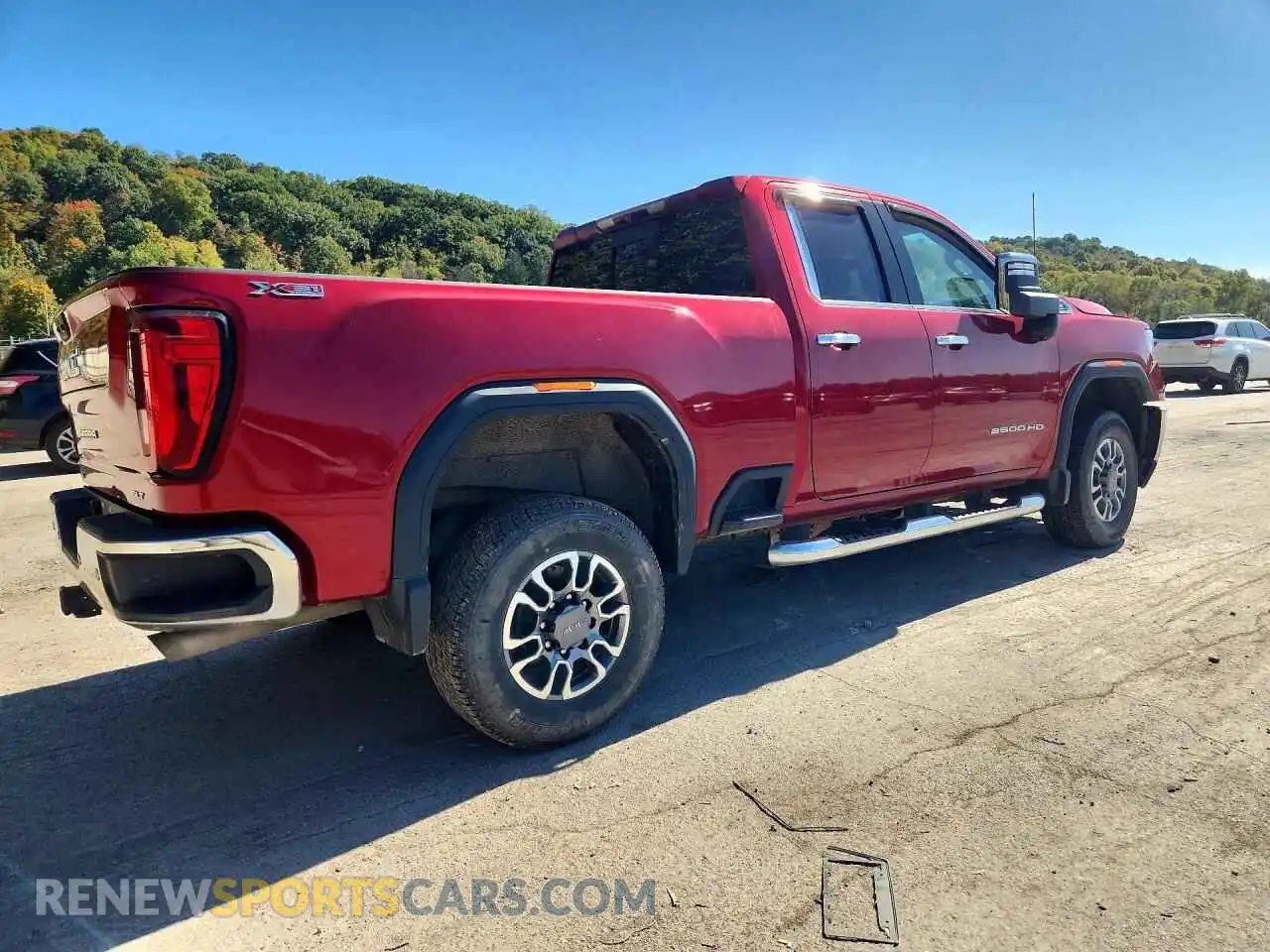 3 fotografías del automóvil dañado 1GT59NE73MF184030 GMC SIERRA 2021