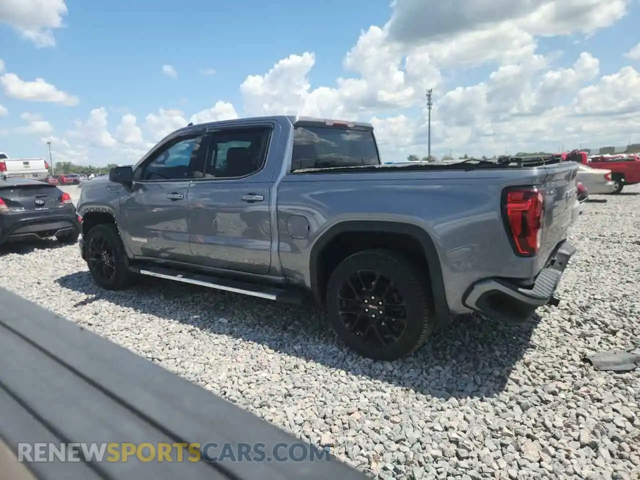 2 Photograph of a damaged car 1GTP8CEK5MZ382658 GMC SIERRA 2021