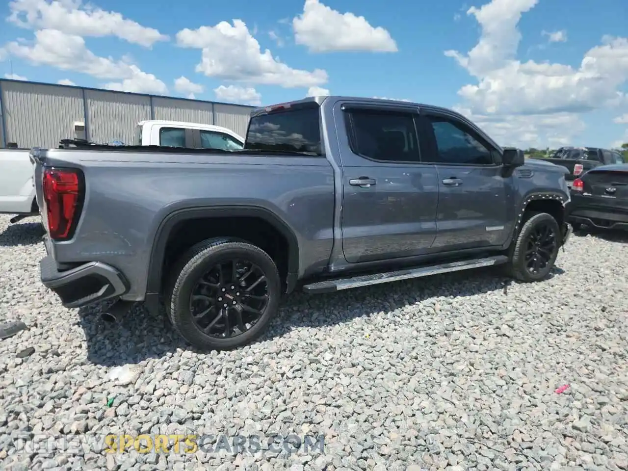 3 Photograph of a damaged car 1GTP8CEK5MZ382658 GMC SIERRA 2021