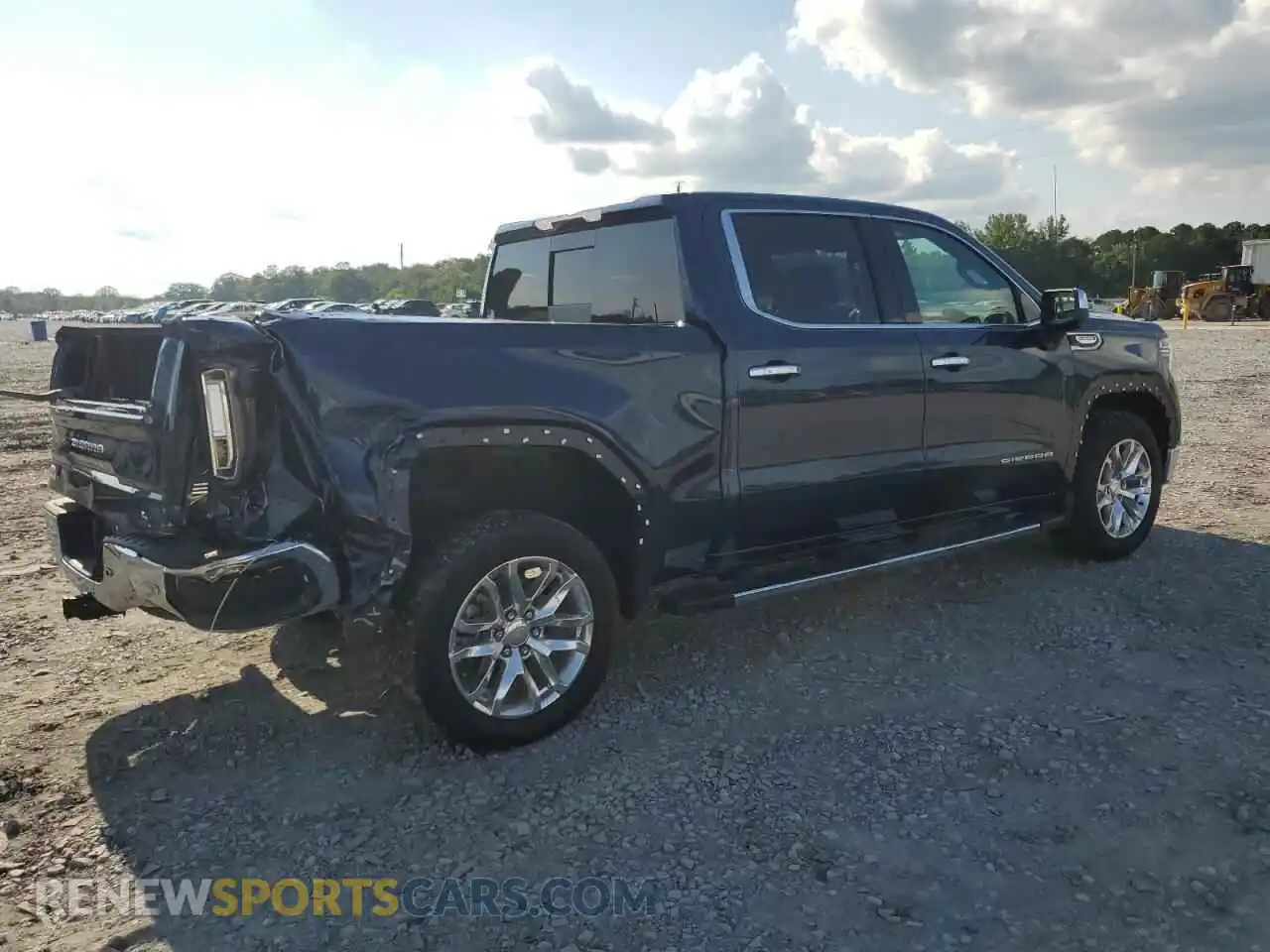 3 Photograph of a damaged car 1GTP8DED2MZ145326 GMC SIERRA 2021