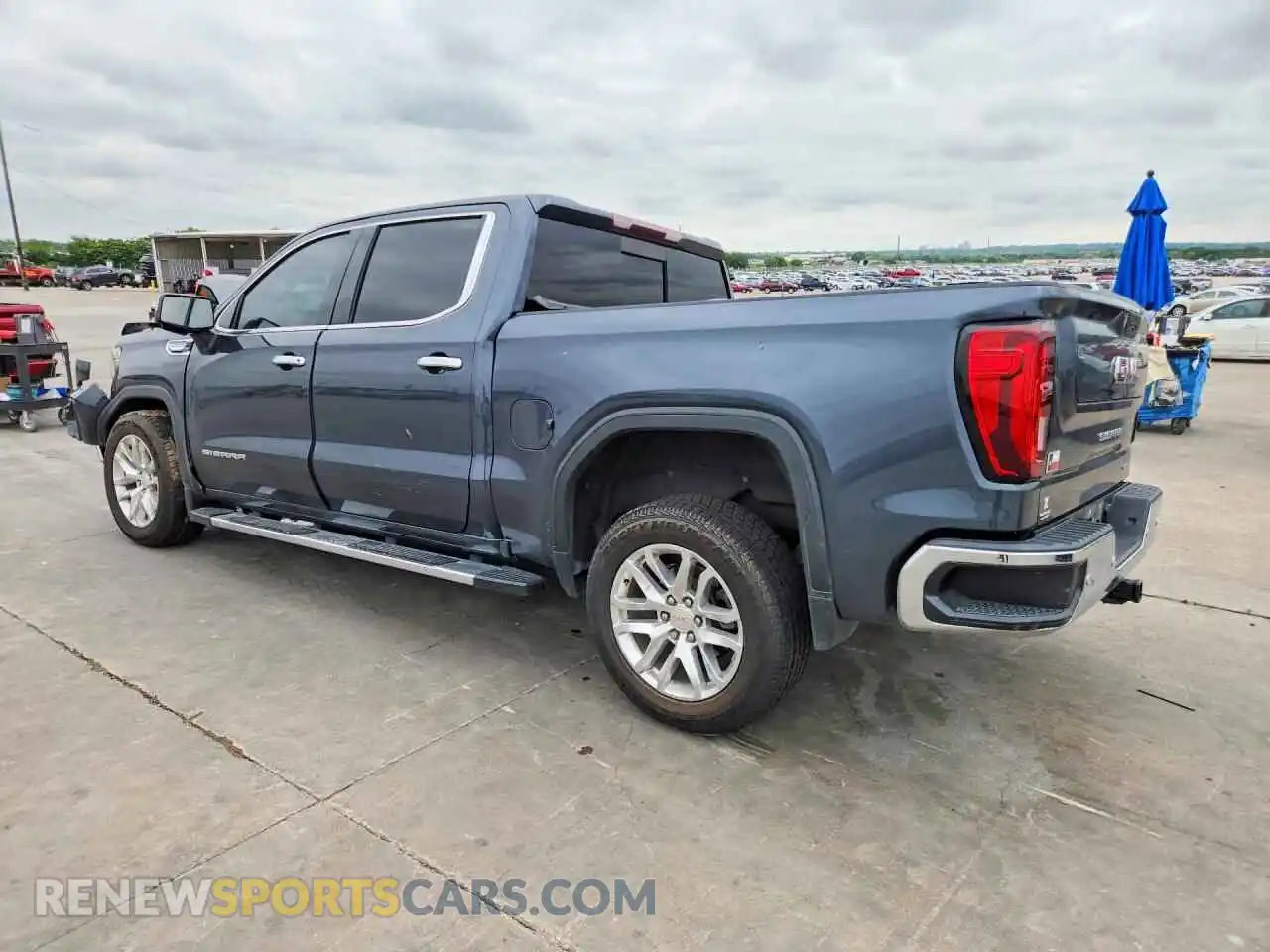 2 Photograph of a damaged car 1GTP8DED2MZ178147 GMC SIERRA 2021