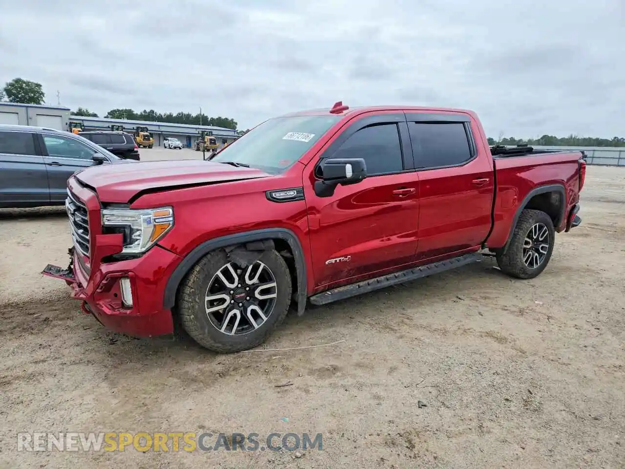 1 Photograph of a damaged car 1GTP9EED3MZ187913 GMC SIERRA 2021