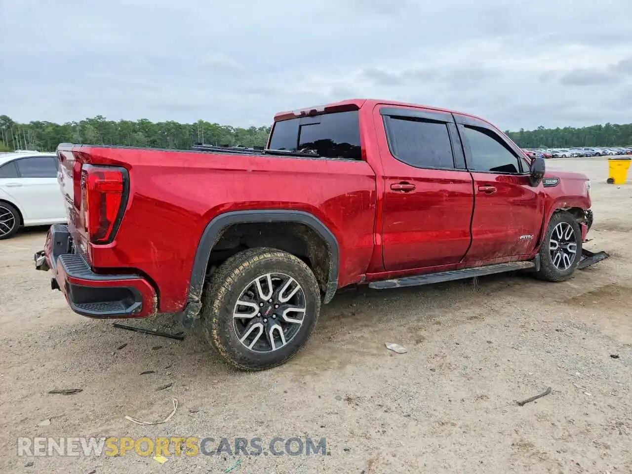 3 Photograph of a damaged car 1GTP9EED3MZ187913 GMC SIERRA 2021
