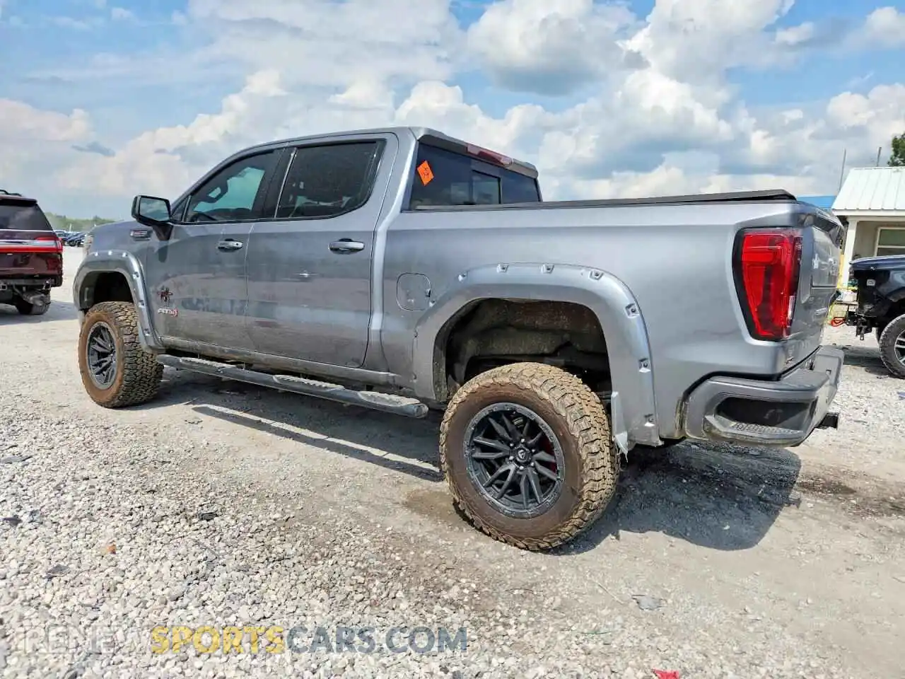 2 Photograph of a damaged car 1GTP9EEL0MZ190193 GMC SIERRA 2021