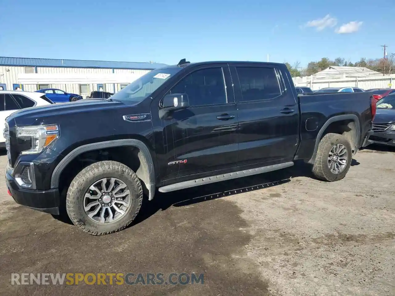 1 Photograph of a damaged car 1GTP9EEL0MZ205551 GMC SIERRA 2021