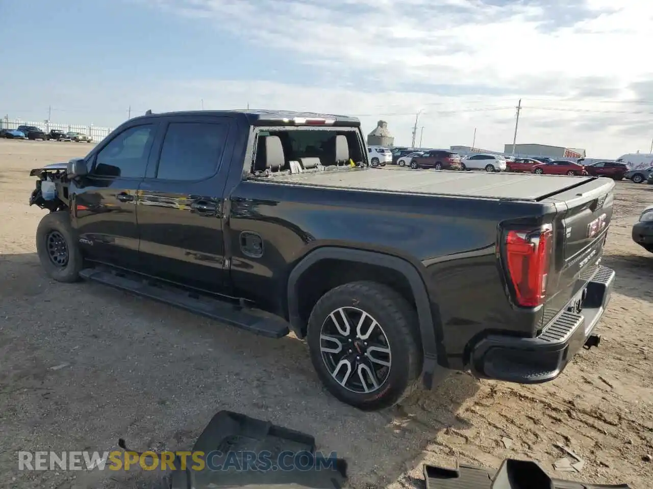 2 Photograph of a damaged car 1GTP9EEL2MZ423877 GMC SIERRA 2021