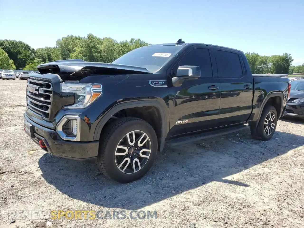 1 Photograph of a damaged car 1GTP9EEL3MZ118971 GMC SIERRA 2021