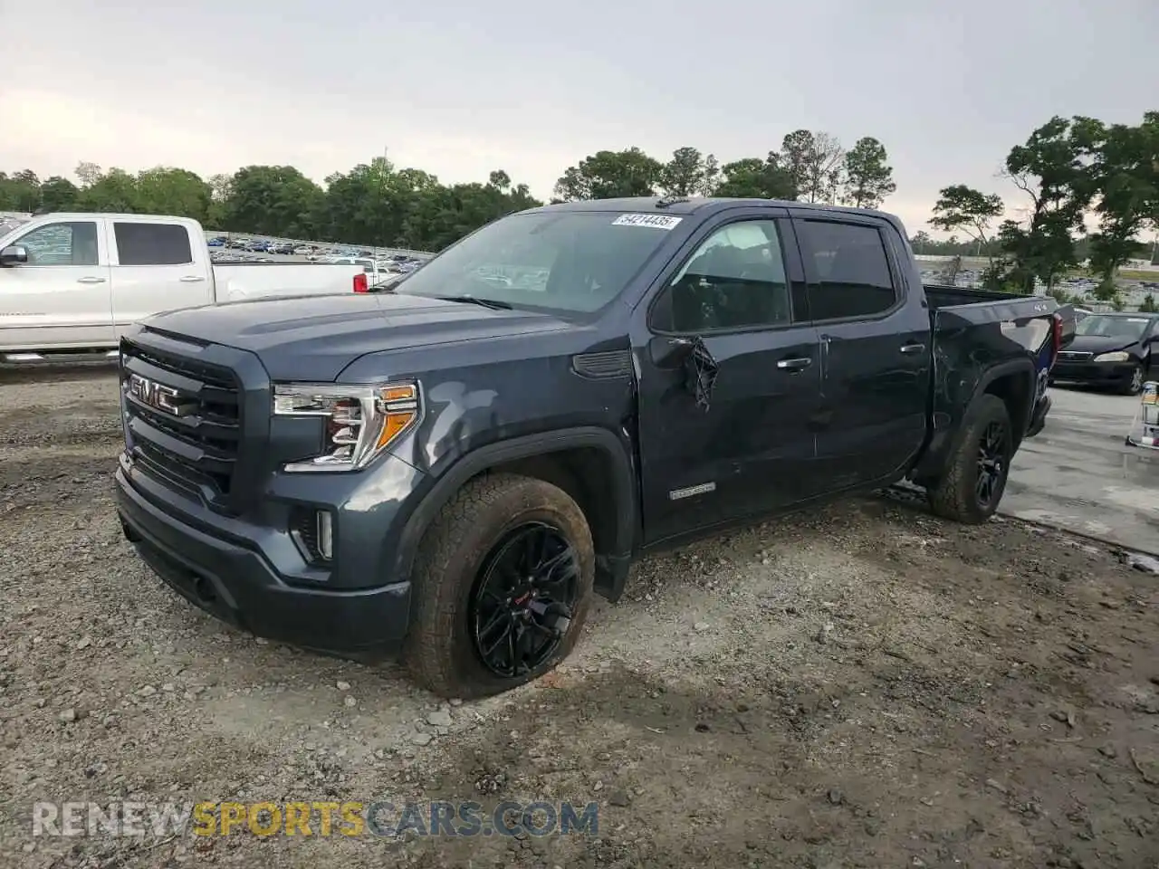 1 Photograph of a damaged car 1GTP9GEK9MZ408991 GMC SIERRA 2021