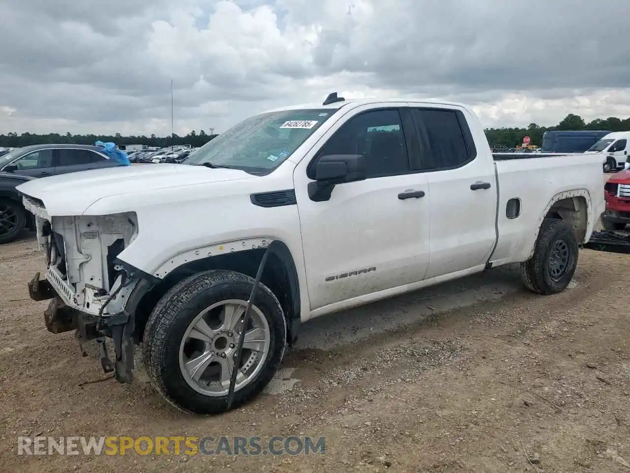 1 Фотография поврежденного автомобиля 1GTR8AEF3MZ184970 GMC SIERRA 2021
