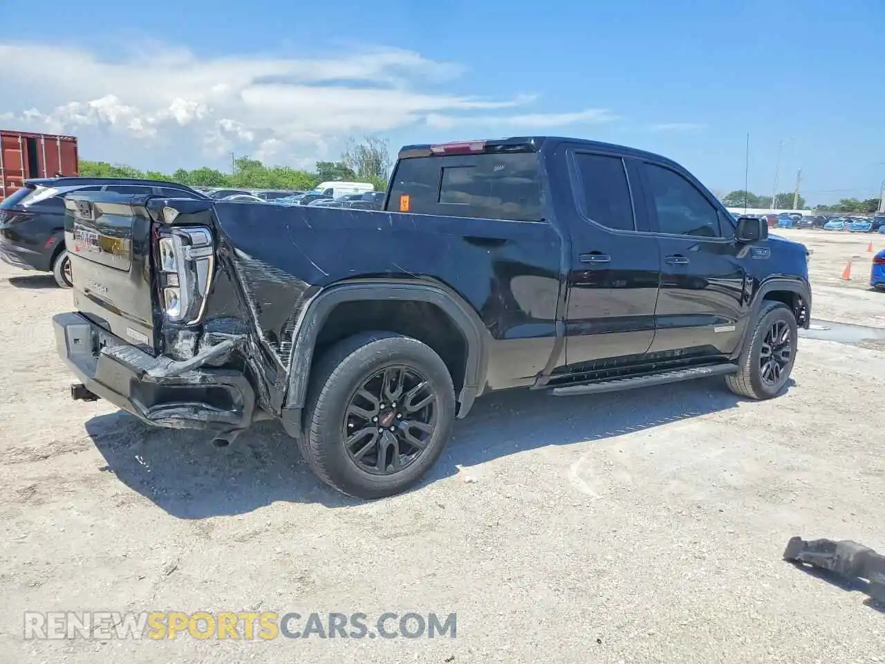 3 Photograph of a damaged car 1GTR8CED1MZ350560 GMC SIERRA 2021