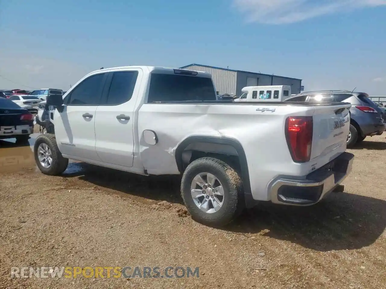 2 Photograph of a damaged car 1GTR9AEF3MZ367928 GMC SIERRA 2021