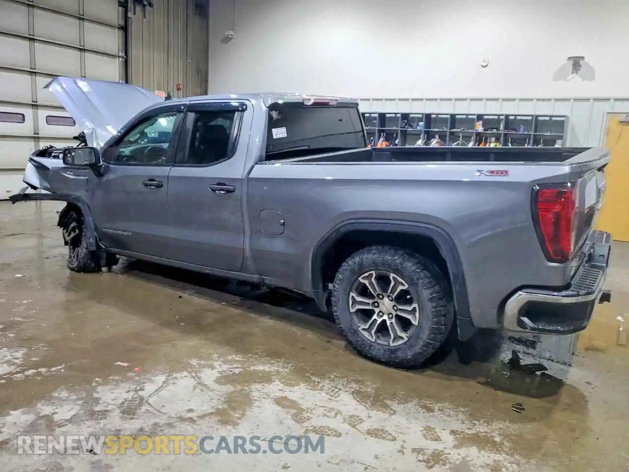 2 Photograph of a damaged car 1GTR9AEF4MZ148945 GMC SIERRA 2021