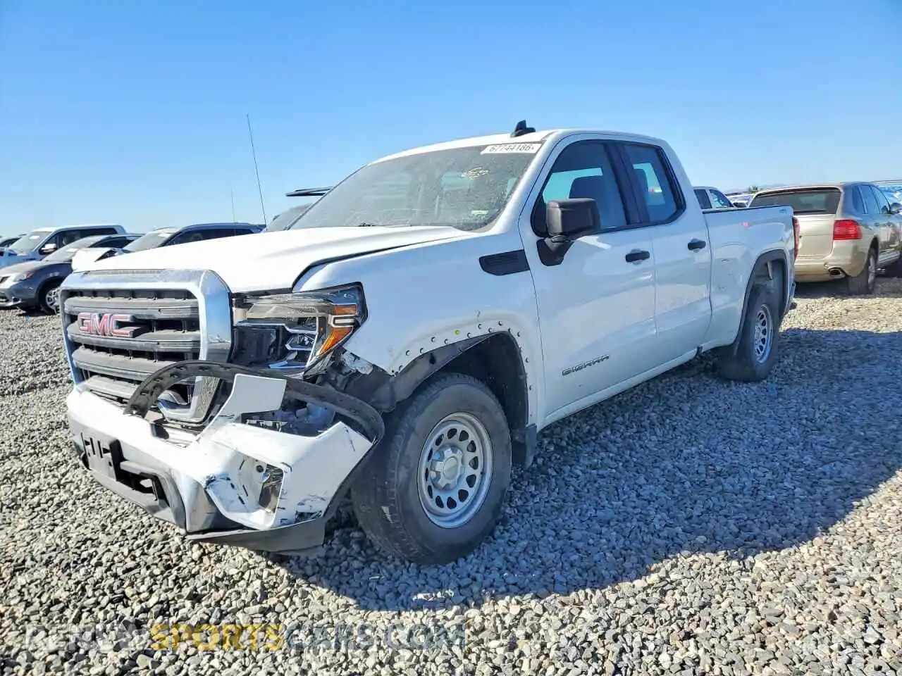 1 fotografías del automóvil dañado 1GTR9AEK2MZ203812 GMC SIERRA 2021