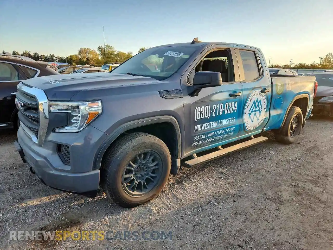 1 Фотография поврежденного автомобиля 1GTR9AEK9MZ156505 GMC SIERRA 2021