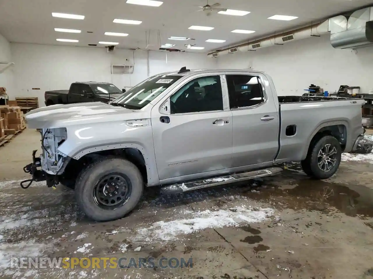 1 Photograph of a damaged car 1GTR9BED1MZ304539 GMC SIERRA 2021