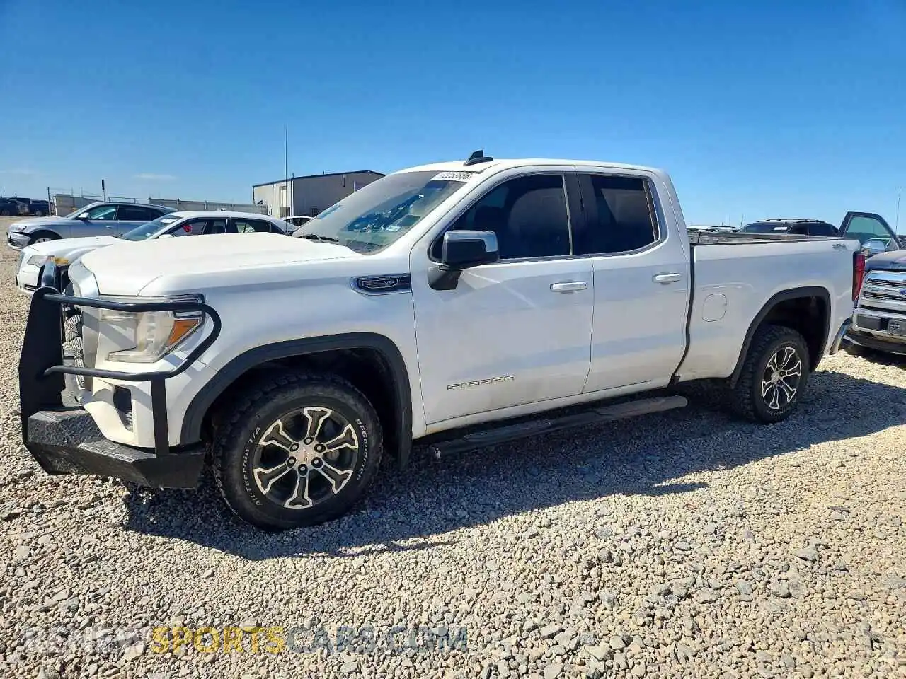 1 Photograph of a damaged car 1GTR9BED2MZ346640 GMC SIERRA 2021