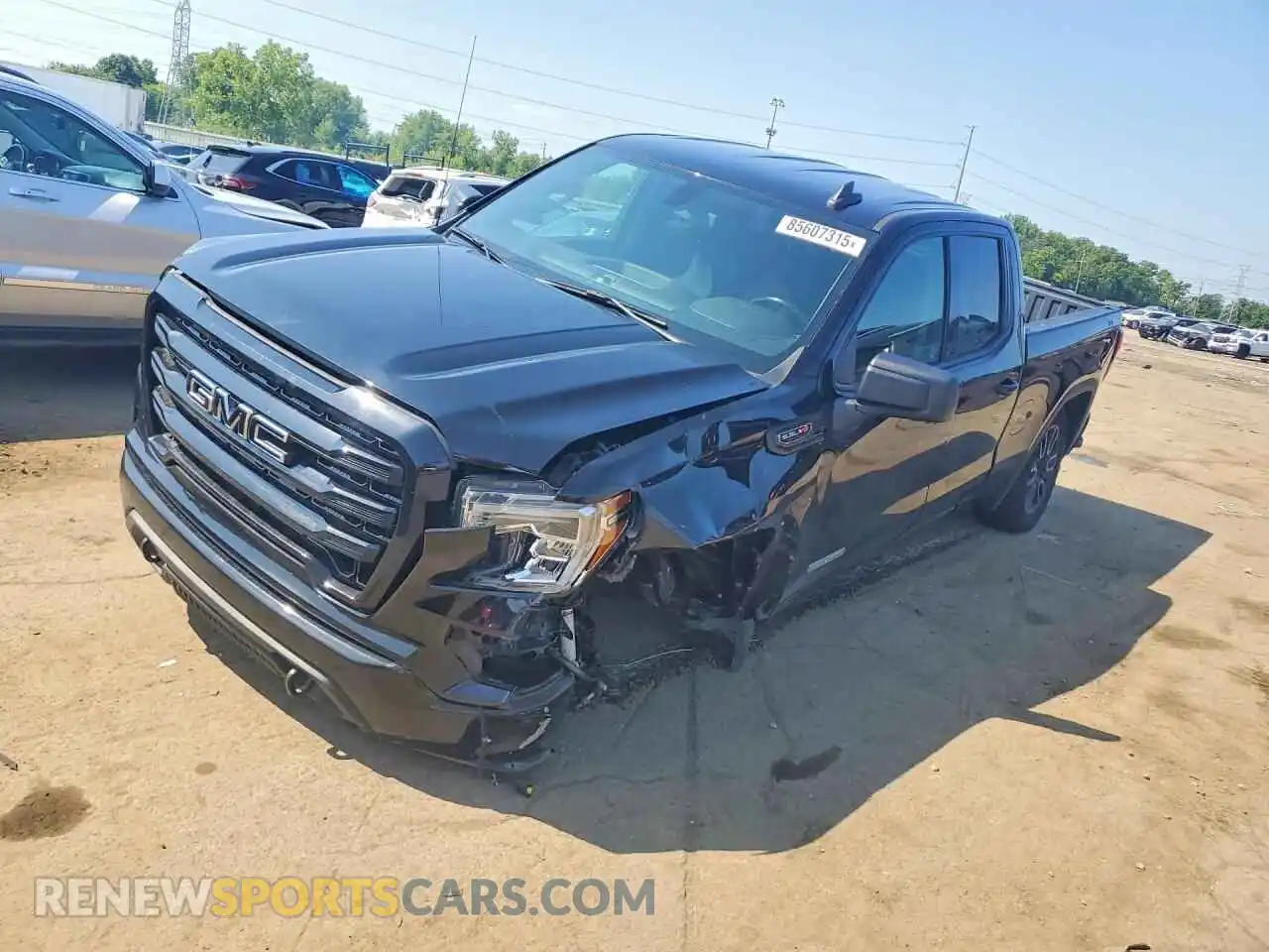 1 Фотография поврежденного автомобиля 1GTR9CED1MZ265876 GMC SIERRA 2021