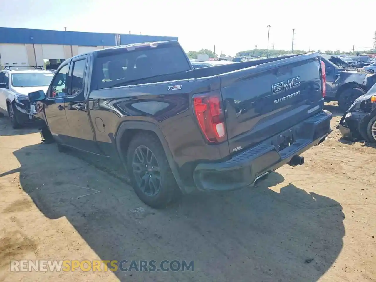 2 Фотография поврежденного автомобиля 1GTR9CED1MZ265876 GMC SIERRA 2021